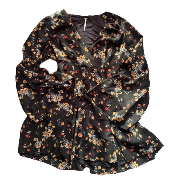 Free People Lilou Printed Mini Dress - Picture 7 of 9